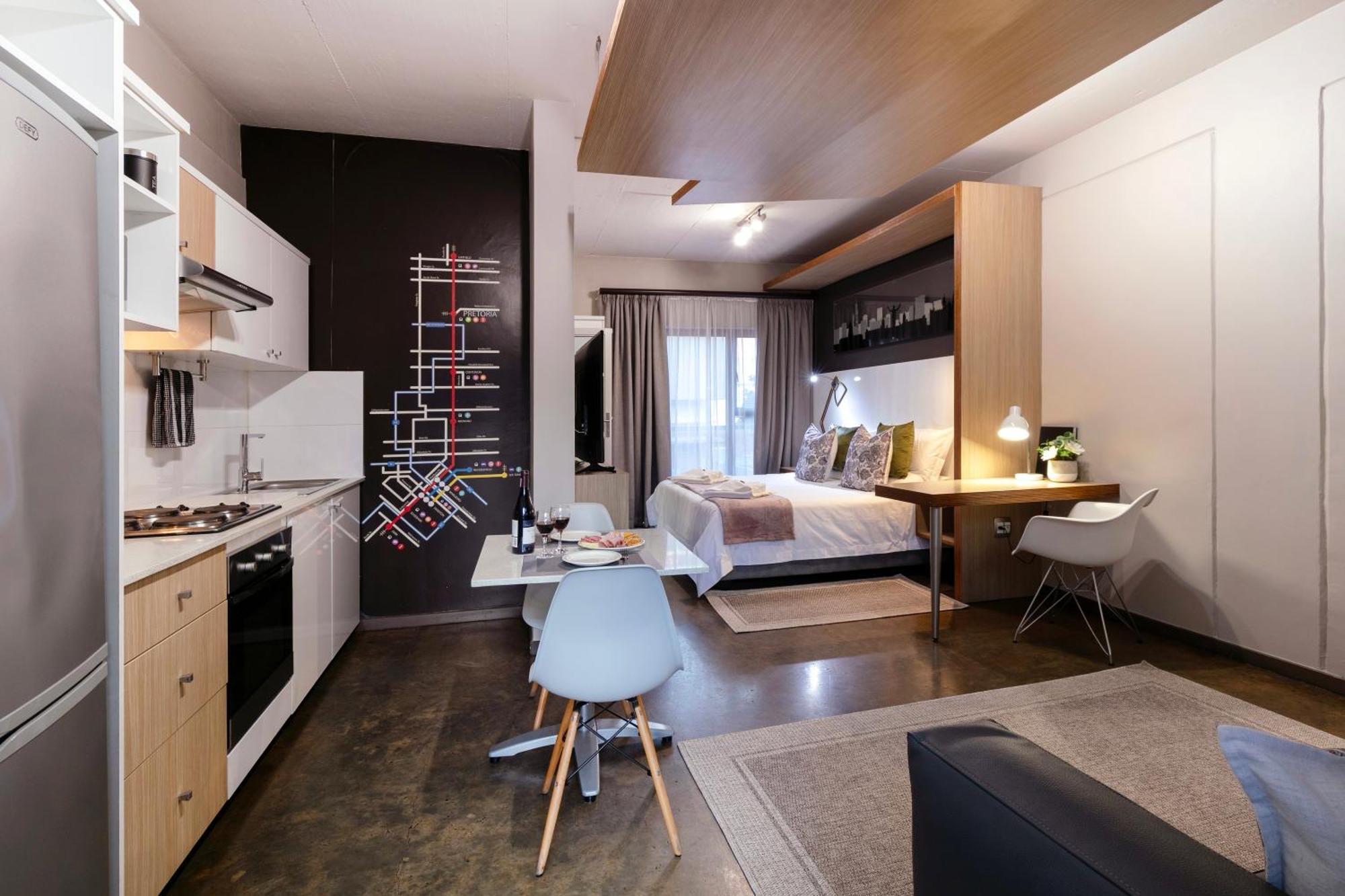 Akanani Apartments Претория Экстерьер фото